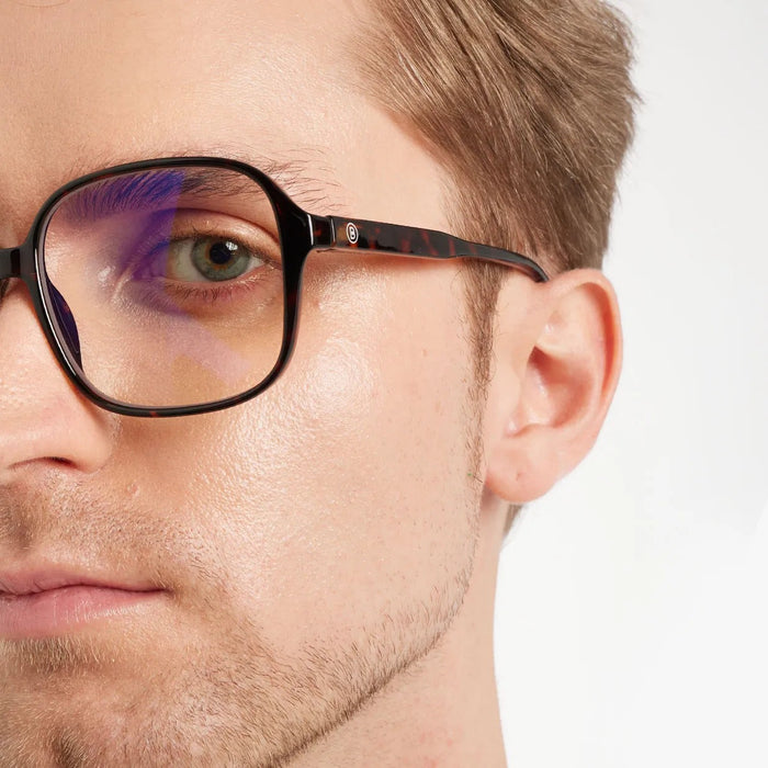 Barner Pascal Glossy Blue Light Reading Glasses - Tortoise